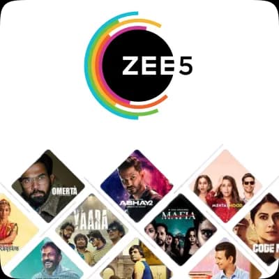 Zee5 Quarterly Subscription Gift Card