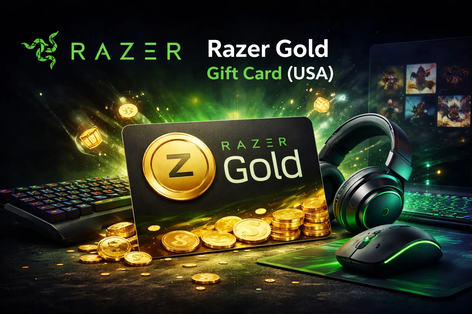 <!DOCTYPE html> <html lang="en"> <head> <meta charset="UTF-8"> <title>Buy Razer Gold Gift Card – USA Digital Code | Instant Delivery</title> <meta name="description" content="Buy Razer Gold Gift Card USA digital code online. Instantly top up games, buy in-game credits, and unlock premium content with fast email delivery from StanShop."> <meta name="viewport" content="width=device-width, initial-scale=1.0"> </head>  <body>  <h1>Buy Razer Gold Gift Card – USA Digital Code</h1>  <p> Razer Gold Gift Cards offer gamers in the United States a fast, secure, and flexible way to purchase games, in-game credits, and premium digital content without relying on credit or debit cards. Razer Gold is a globally trusted virtual credit system used across thousands of supported PC games, mobile games, and online entertainment platforms. </p>  <p> When you redeem a Razer Gold Gift Card, the value is added directly to your Razer Gold wallet. This balance can then be used across multiple transactions until it is fully redeemed, giving you complete control over how and when you spend your gaming credits. Whether you are topping up your favorite game, unlocking exclusive items, or gifting a fellow gamer, Razer Gold makes digital purchases seamless and secure. </p>  <p> StanShop makes it easy to buy Razer Gold Gift Cards for USA accounts with instant digital delivery, encrypted checkout, and reliable customer support. Your digital code is delivered straight to your email within minutes, so you can start gaming right away. </p>  <h2>🎮 Buy Razer Gold Instantly</h2> <p> Skip long checkout processes and physical cards. Purchase your Razer Gold Gift Card online and receive your USA digital code instantly via email. Top up your wallet and jump straight into gaming. </p>  <h2>Instant USA Razer Gold Gift Cards – Fast & Secure Delivery</h2>  <p> StanShop is designed for gamers who value speed, security, and reliability. When you buy a Razer Gold Gift Card from StanShop, the process is completely digital. Once your payment is confirmed, your code is delivered instantly to your registered email address. </p>  <p> All Razer Gold Gift Cards sold on StanShop are region-locked for the United States. This ensures full compatibility with US Razer Gold accounts and prevents redemption issues caused by regional mismatches. </p>  <ul> <li><strong>⚡ Instant Digital Delivery:</strong> Receive your code within minutes</li> <li><strong>🔐 Secure Payments:</strong> Encrypted checkout and trusted gateways</li> <li><strong>🇺🇸 USA Region Locked:</strong> Valid only for US Razer Gold accounts</li> <li><strong>📧 Email Delivery:</strong> No physical shipping required</li> </ul>  <p> There are no delays, no shipping fees, and no waiting. Redeem your Razer Gold code immediately after purchase and start using your balance. </p>  <h2>What Can You Buy with Razer Gold?</h2>  <p> Razer Gold is one of the most widely accepted virtual gaming credits in the world. Once your balance is added to your Razer Gold wallet, you can use it across a vast ecosystem of supported games and digital platforms. </p>  <ul> <li>🎮 Top up popular PC games and mobile games</li> <li>💳 Purchase in-game currency such as diamonds, coins, and credits</li> <li>🛍️ Unlock premium skins, characters, battle passes, and upgrades</li> <li>🎁 Access exclusive game bundles and limited-time offers</li> <li>🕹️ Spend across multiple supported gaming platforms</li> </ul>  <p> Razer Gold is especially popular among gamers who want a card-free payment method. It allows better spending control and eliminates the need to store banking details on gaming platforms. </p>  <h3>Supported Games & Platforms</h3>  <p> Razer Gold is accepted across a wide range of popular titles and platforms, including PC games, mobile games, and online entertainment services. Supported titles are regularly updated on the official Razer Gold platform, ensuring continuous access to new content and experiences. </p>  <p> Whether you are a casual mobile gamer or a hardcore PC player, Razer Gold gives you flexibility and convenience. </p>  <h2>Why Buy Razer Gold Gift Cards from StanShop?</h2>  <p> StanShop is a trusted destination for digital gift cards, gaming vouchers, and online top-ups. Thousands of gamers choose StanShop because of its reliability, fast delivery, and secure infrastructure. </p>  <ul> <li>⚡ Instant email delivery after payment</li> <li>🔐 Secure and encrypted checkout</li> <li>🇺🇸 USA-only Razer Gold codes</li> <li>🎮 Widely accepted across games and platforms</li> <li>📞 24×7 customer support</li> <li>🎁 Perfect for gifting gamers</li> </ul>  <p> Every Razer Gold Gift Card sold on StanShop is 100% genuine and sourced from authorized distributors. You never have to worry about invalid or previously used codes. </p>  <p> Whether you are buying for yourself or as a gift, StanShop ensures a smooth and trustworthy experience from purchase to redemption. </p>  <h2>How to Redeem Razer Gold Gift Card (Step-by-Step)</h2>  <p> Redeeming your Razer Gold Gift Card is quick and beginner-friendly. Follow these simple steps to add balance to your wallet: </p>  <ol> <li>Visit <strong>gold.razer.com</strong></li> <li>Log in to your Razer Gold account</li> <li>Click on <strong>Reload</strong> or <strong>Redeem Code</strong></li> <li>Enter your Razer Gold gift card code</li> <li>Your wallet balance is added instantly</li> </ol>  <p> Once redeemed, you can immediately start using your Razer Gold balance to top up supported games, purchase digital items, or unlock premium content. </p>  <p> Make sure you are logged into a USA region Razer Gold account before redeeming the code. </p>  <h2>Important Information Before Buying</h2>  <ul> <li>✔️ Valid only for USA Razer Gold accounts</li> <li>✔️ Digital product – no physical card shipped</li> <li>✔️ Non-refundable once delivered</li> <li>✔️ Internet connection required for redemption</li> <li>✔️ Razer Gold account required</li> </ul>  <p> Please ensure you are purchasing the correct regional gift card before completing your order, as digital codes cannot be exchanged once delivered. </p>  <h2>Frequently Asked Questions (FAQs)</h2>  <h3>Is this Razer Gold gift card valid in the USA?</h3> <p> Yes. This Razer Gold Gift Card is valid only for US region Razer Gold accounts and cannot be redeemed in other regions. </p>  <h3>How will I receive my Razer Gold gift card?</h3> <p> After successful payment, your digital Razer Gold code will be delivered instantly to your email address.