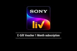 Sony LIV Monthly Subscription Gift Card