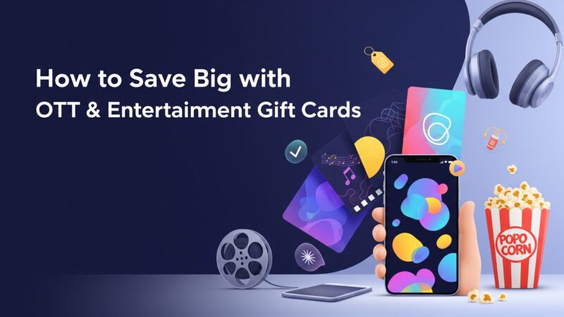 how to save on ott subscriptions using gift cards