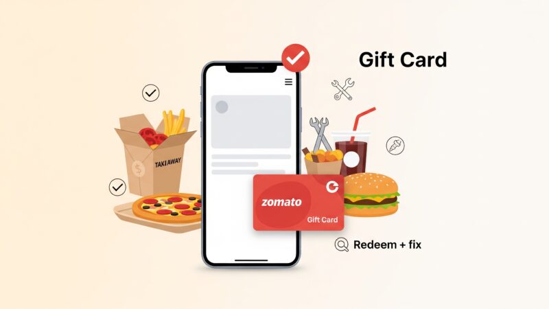 how to use zomato gift card at checkout