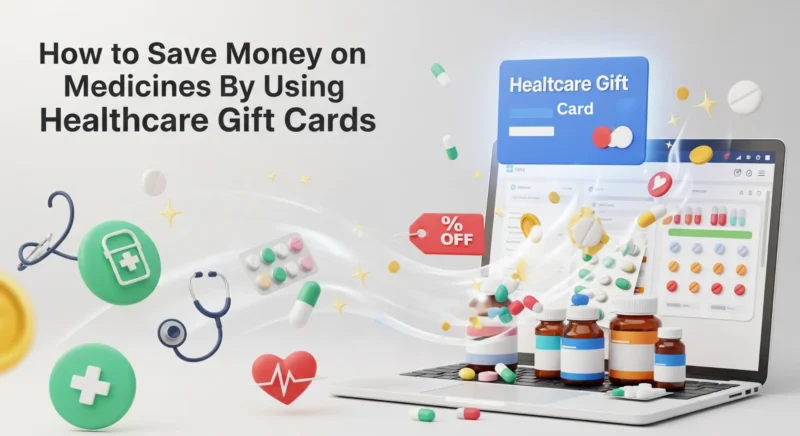 How to Save Money on Medicines Online By Using Healthcare Gift Cards