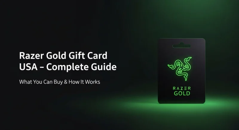 Razer Gold gift card USA complete guide