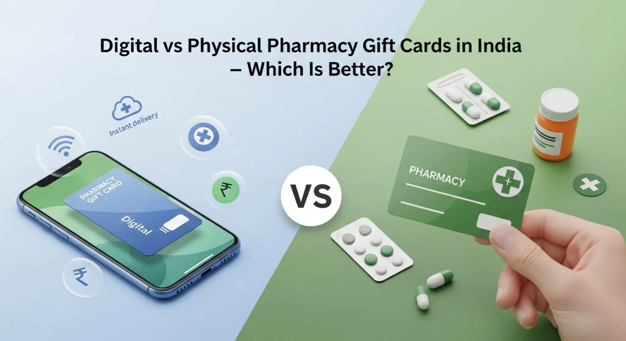 Digital vs Physical Pharmacy Gift Cards in India – Which Is Better?