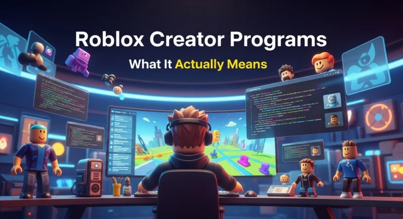Roblox Launches New Programs for Crators – What It Actually Means