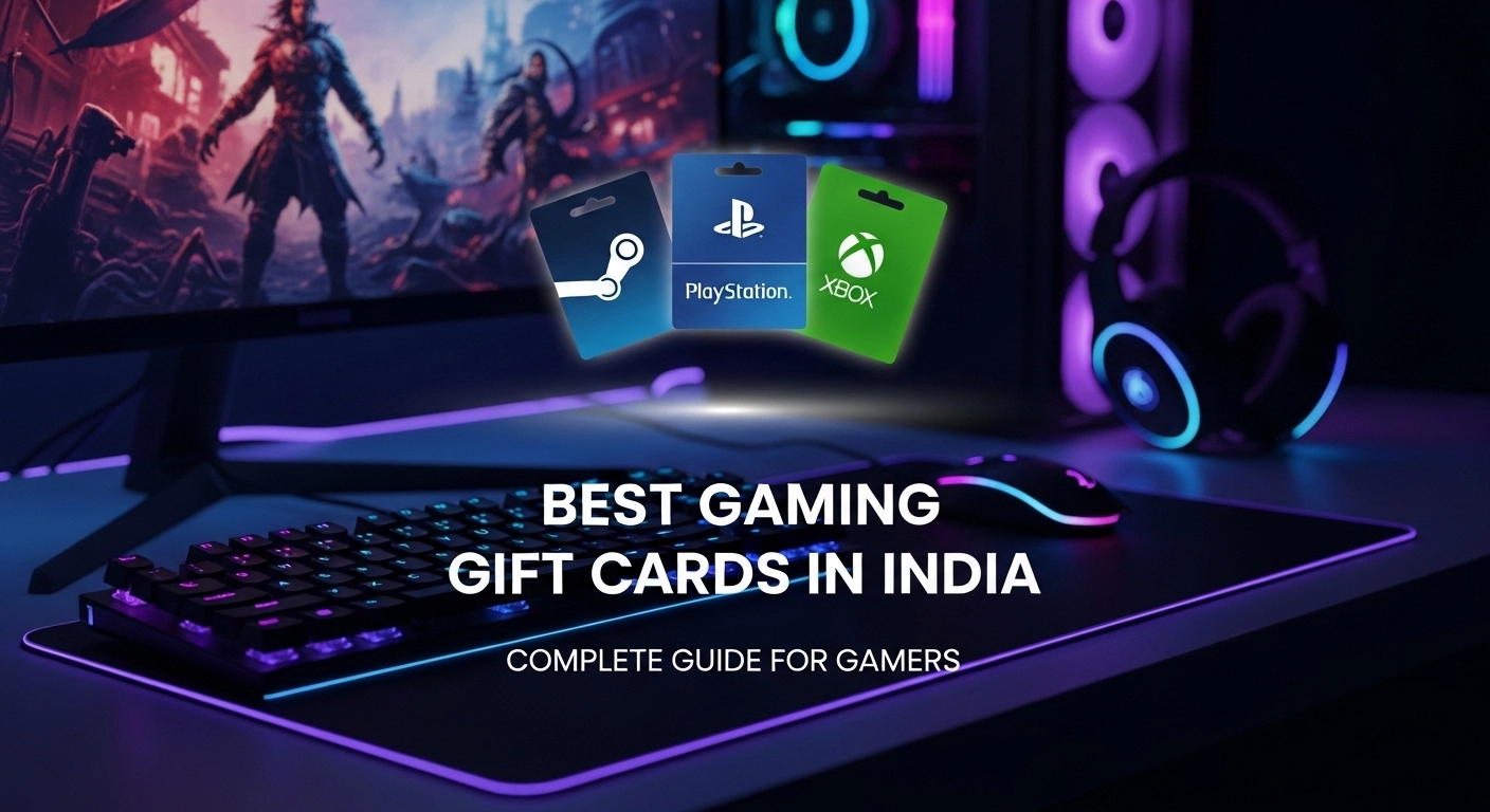 Best Gaming Gift Cards in India Complete Guide for Gamers