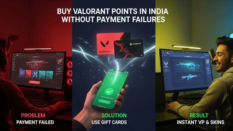 Buy Valorant Points in India Without Payment Failures