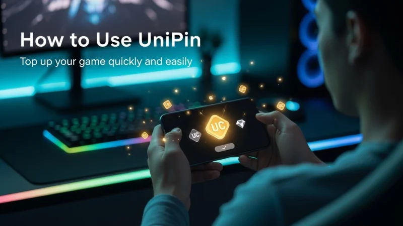 How to Use UniPin for BGMI and Free Fire