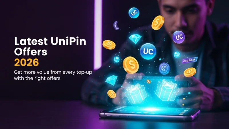 Latest UniPin Offers 2026 Cashback, Free UC & Rewards