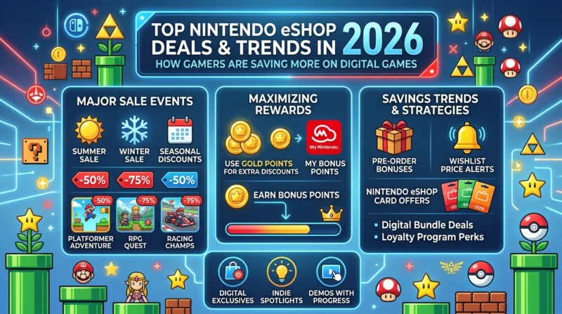 Top Nintendo eShop Deals 2026: Save More on Digital Games