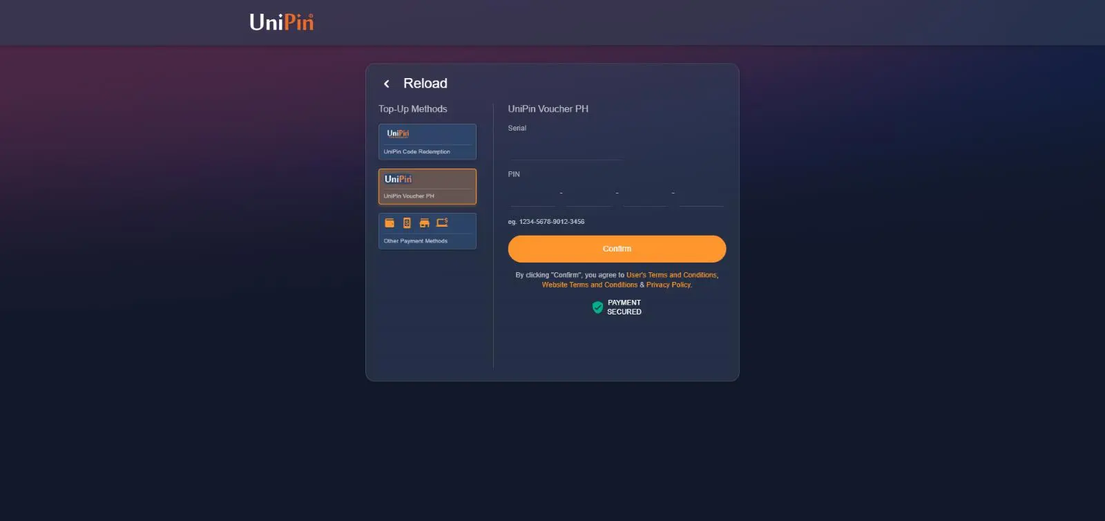 UniPin Gift Card – One System for Multiple Games