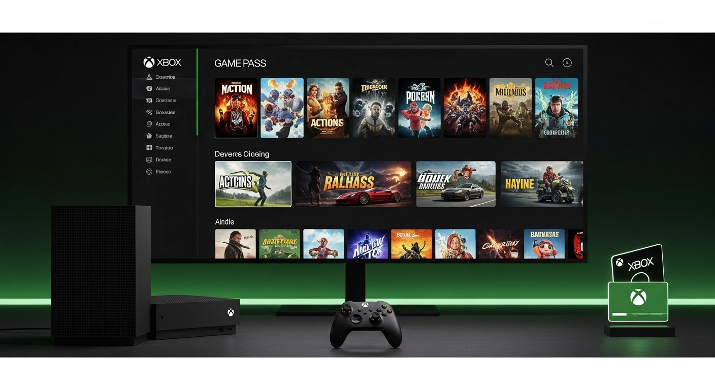 Xbox Gift Cards & Game Pass – Best for Flexible Gaming